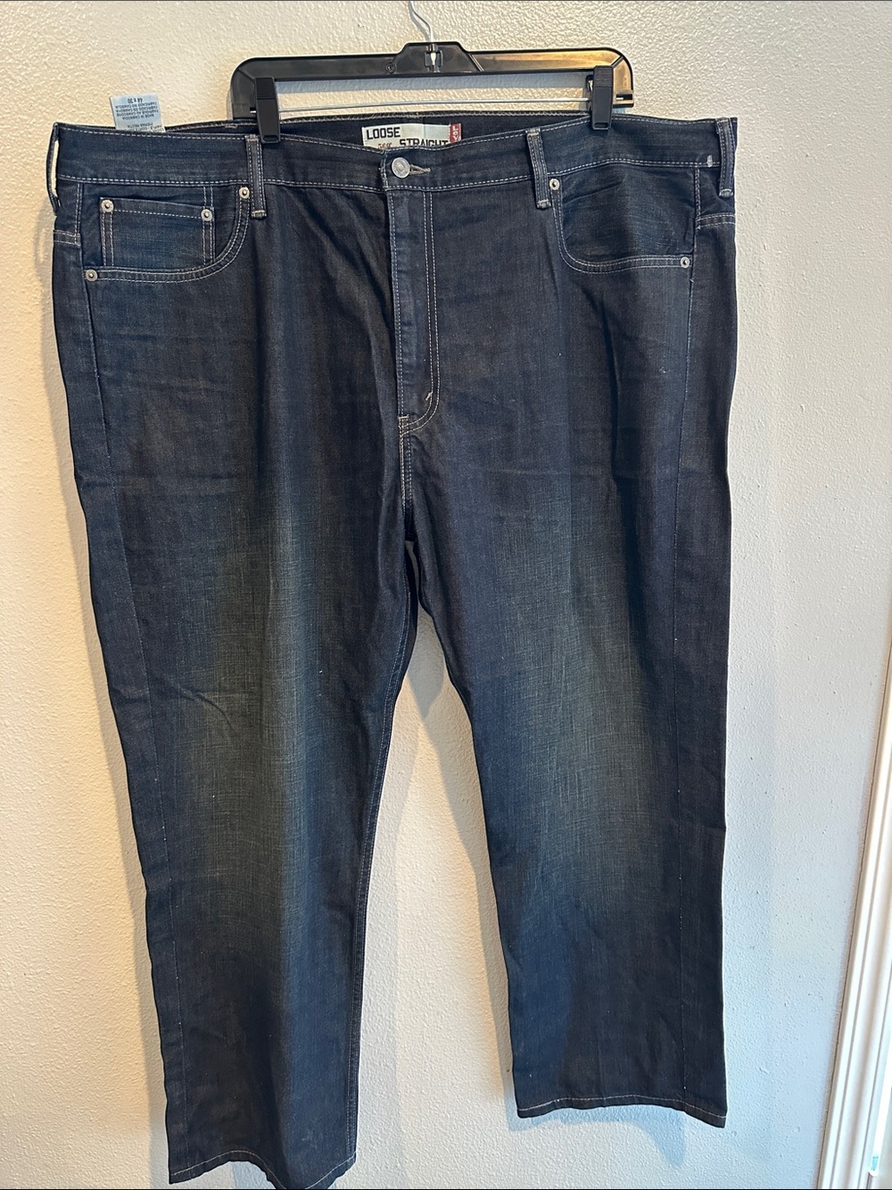 Levi’s 569 Loose Straight Men’s Jeans W44 L30 Dark Wash Denim
